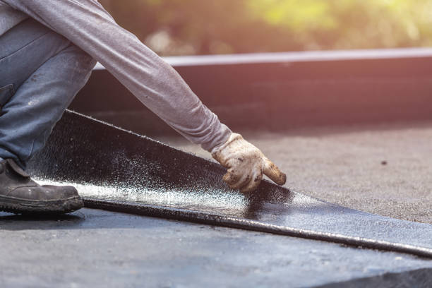 Professional Emergency Waterproofing technician working in Pineville, NC